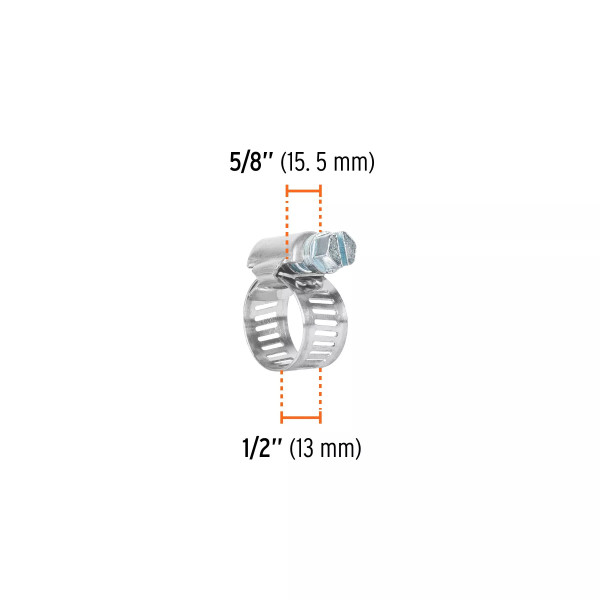 Bolsa C/4 Abrazaderas Sin Fin No 4, 3/8 - 5/8", Truper | Cinchos, Abrazaderas y Similares Ferreterias Ferretodo