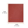 Lija de Esméril Roja Grano 120 de Óxido de Aluminio | Lijas de Esmeril Ferreterias Ferretodo
