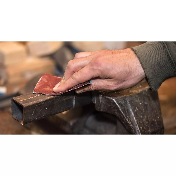 Lija de Esméril Roja Grano 120 de Óxido de Aluminio | Lijas de Esmeril Ferreterias Ferretodo
