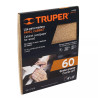 Lija para Madera Papel Cabinet, Grano 60, Truper | Lijas para Madera Ferreterias Ferretodo