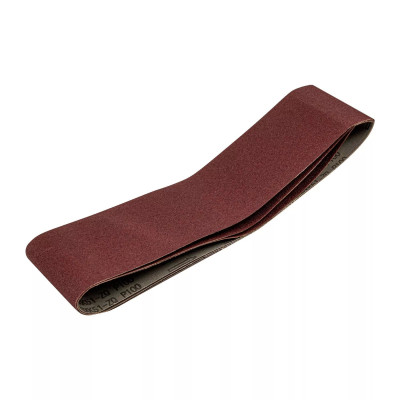 Caja con 3 Bandas de Lija 4 X 36 Grano 100 para Pul 4x6 | Lijas para Metal Ferreterias Ferretodo