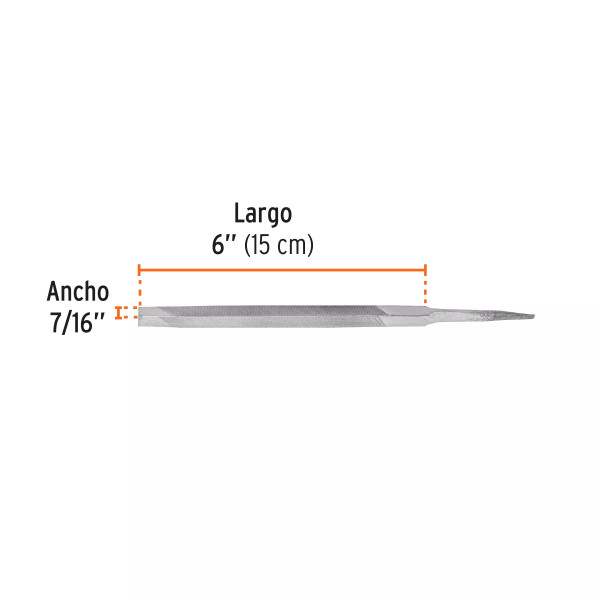 Lima Triángulo Pesado 6", 32 Dpp | Ferreterias Ferretodo Guatemala