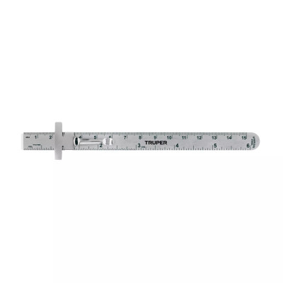 Regla 15 Cm de Acero Inoxidable de Bolsillo, Truper | Ferreterias Ferretodo Guatemala