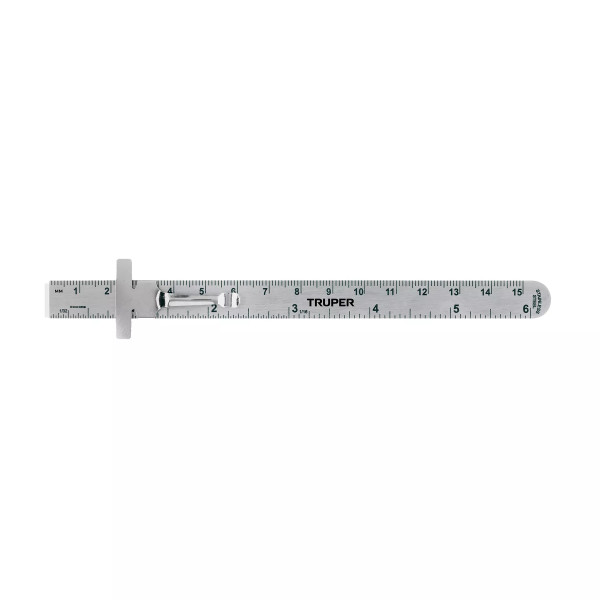 Regla 15 Cm de Acero Inoxidable de Bolsillo, Truper | Ferreterias Ferretodo Guatemala
