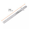 Regla 15 Cm de Acero Inoxidable de Bolsillo, Truper | Ferreterias Ferretodo Guatemala