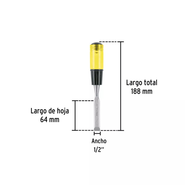 Formón 1/2", Pretul | Ferreterias Ferretodo Guatemala