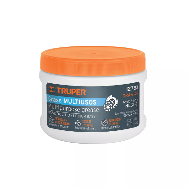 Grasa de Jabón Base Litio para Chasis, 450 G | Ferreterias Ferretodo Guatemala