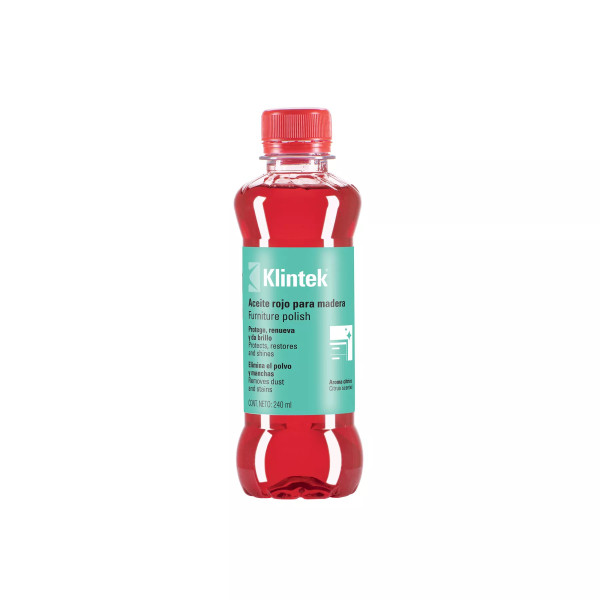 Aceite Rojo para Muebles de 240 Ml | Ferreterias Ferretodo Guatemala
