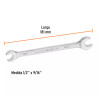 Llave Española 1/2 X 9/16" X 181 Mm de Largo | Ferreterias Ferretodo Guatemala