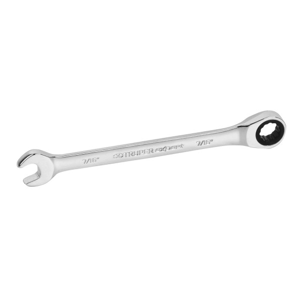 Llave Combinada con Matraca 7/16" X 160 Mm Largo | Ferreterias Ferretodo Guatemala