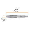 Machuelo Semicónico 3/8" X 16 Cuerda Gruesa, Truper | Ferreterias Ferretodo Guatemala