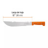 Machete Rambo 12" Cacha Remachada Naranja, con Funda, Truper | Ferreterias Ferretodo Guatemala