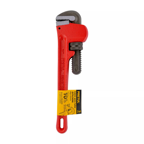 Llave Stilson 10" Cuerpo de Hierro Maleable, Pretul | Ferreterias Ferretodo Guatemala
