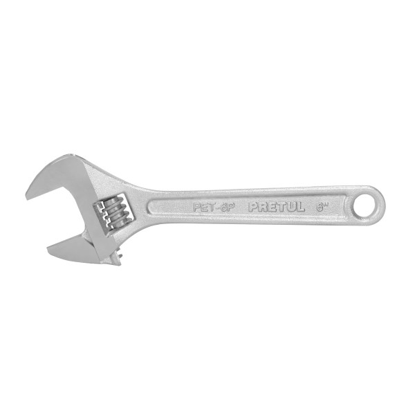 Llave Ajustable (Perico) 6" Cromada | Ferreterias Ferretodo Guatemala