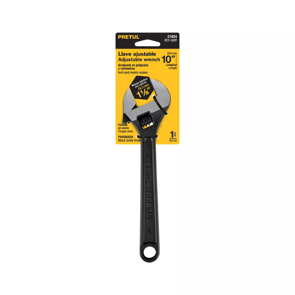 Llave Ajustable (Perico) 10" Pavonada | Ferreterias Ferretodo Guatemala