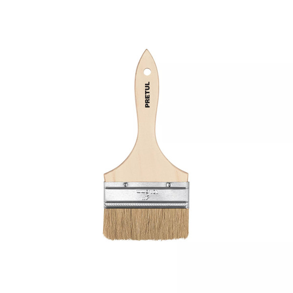 Brocha Uso General de 4" con Mango de Madera | Ferreterias Ferretodo Guatemala