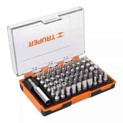 Juego de 61 Puntas Mixtas Largo 1" en Estuche Plástico | Brocas, puntas y similares Ferreterias Ferretodo