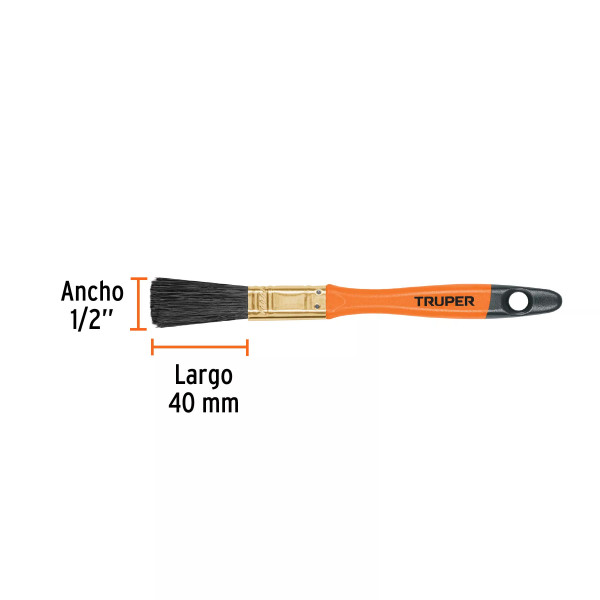 Brocha Profesional de 1/2" con Mango de Plástico, Truper | Ferreterias Ferretodo Guatemala