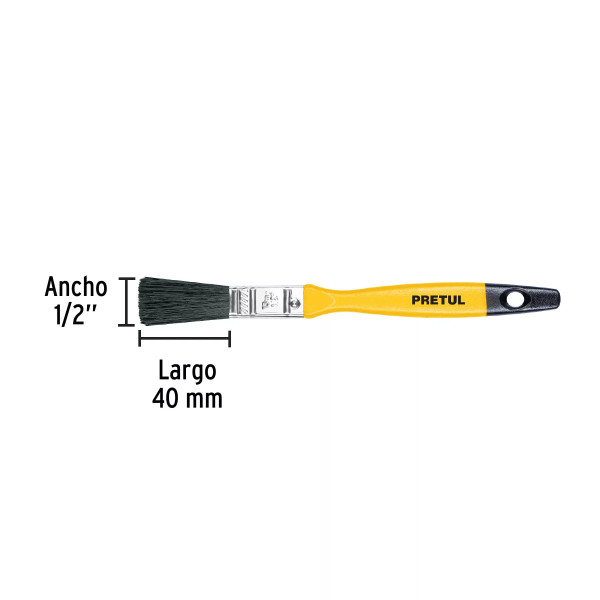 Brocha Uso General de 1/2" con Mango de Plástico | Ferreterias Ferretodo Guatemala