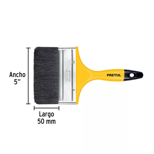 Brocha Uso General de 5" con Mango de Plástico | Ferreterias Ferretodo Guatemala