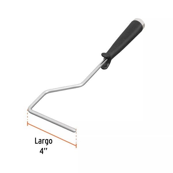 Maneral de 4" para rodillo, truper | Ferreterias Ferretodo Guatemala