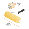 Rodillo para pintar 9" x 3/4" superficies rugosas, truper | Ferreterias Ferretodo Guatemala