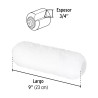 Felpa para rodillo, 9" x 3/4", superficies rugosas | Ferreterias Ferretodo Guatemala