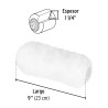 Felpa para rodillo, 9" x 1-1/4", superficies extra rugosas | Ferreterias Ferretodo Guatemala