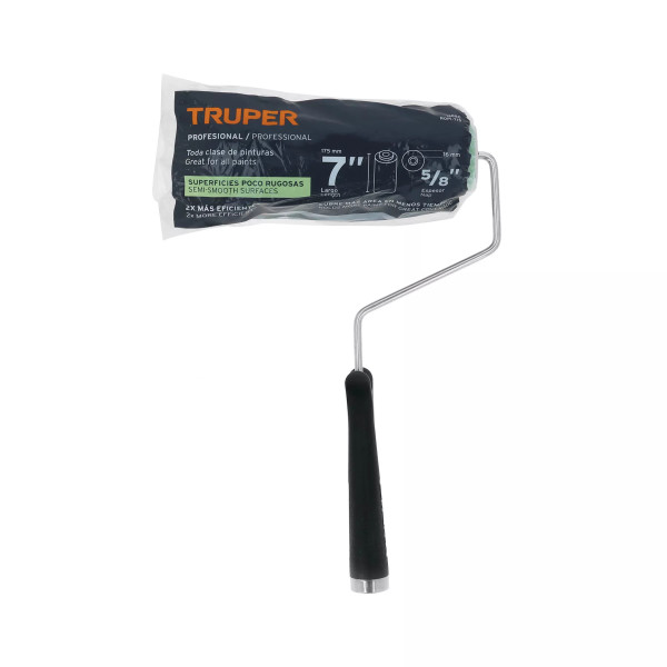 Rodillo para pintar 7" x 5/8", superficies lisas | Ferreterias Ferretodo Guatemala