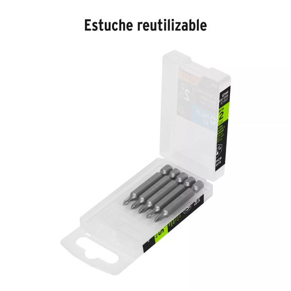 Estuche con 15 Puntas de Cruz PH1 Largo 2' | Brocas, puntas y similares Ferreterias Ferretodo
