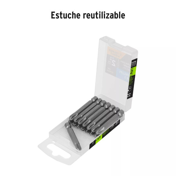 Estuche con 15 Puntas de Cruz PH3 Largo 2' | Brocas, puntas y similares Ferreterias Ferretodo