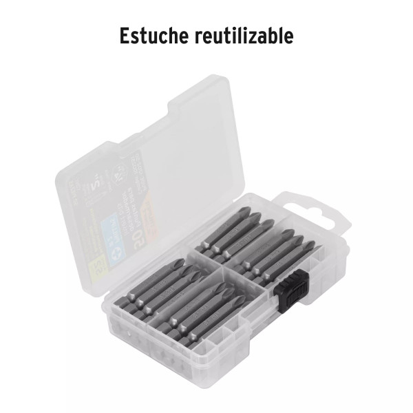 Estuche con 50 Puntas de Cruz PH2 Largo 2' | Brocas, puntas y similares Ferreterias Ferretodo