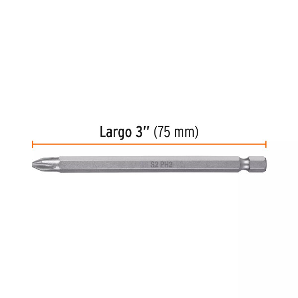 Estuche con 5 Puntas de Cruz ph2 Largo 4", Truper Expert | Brocas, puntas y similares Ferreterias Ferretodo