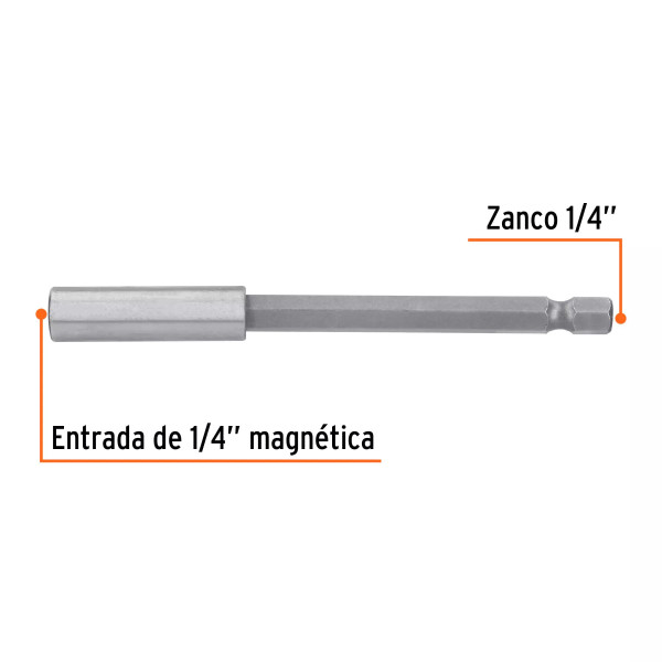 Estuche con 5 Extensiones de 100 mm, magnéticas, Expert | Ferreterias Ferretodo Guatemala