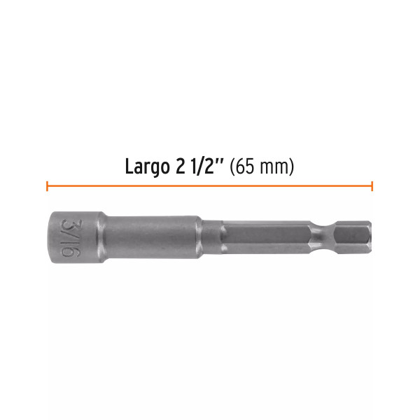 Estuche con 5 dados magnéticos de 3/16" Largo 2-1/2", Expert | Ferreterias Ferretodo Guatemala