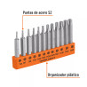 Juego de 12 Puntas torx Combinadas c/seguro Largo 2", Expert | Brocas, puntas y similares Ferreterias Ferretodo