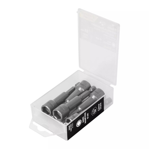Estuche con 5 Dados Magnéticos de 10 mm Largo 2-1/2", Expert | Ferreterias Ferretodo Guatemala