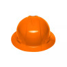 Casco de Seguridad Ala Ancha, Naranja, Truper | Ferreterias Ferretodo Guatemala
