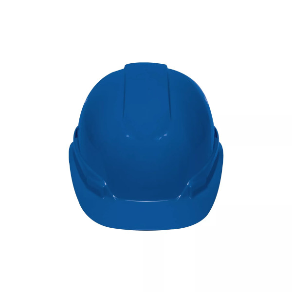 Casco de Seguridad Ventilado, Ajuste de Matraca, Azul | Ferreterias Ferretodo Guatemala