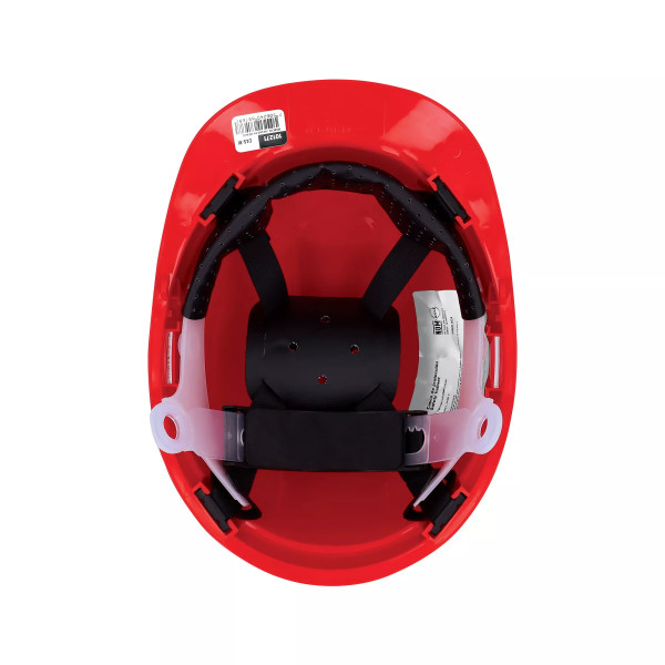 Casco de Seguridad Ventilado, Ajuste de Matraca, Rojo | Ferreterias Ferretodo Guatemala