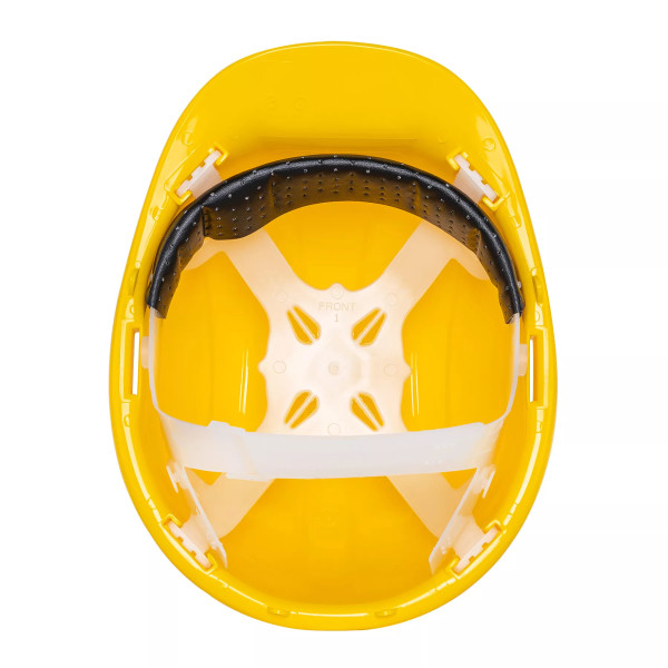 Casco de Seguridad, Ajuste de Intervalos, Amarillo, Pretul | Ferreterias Ferretodo Guatemala