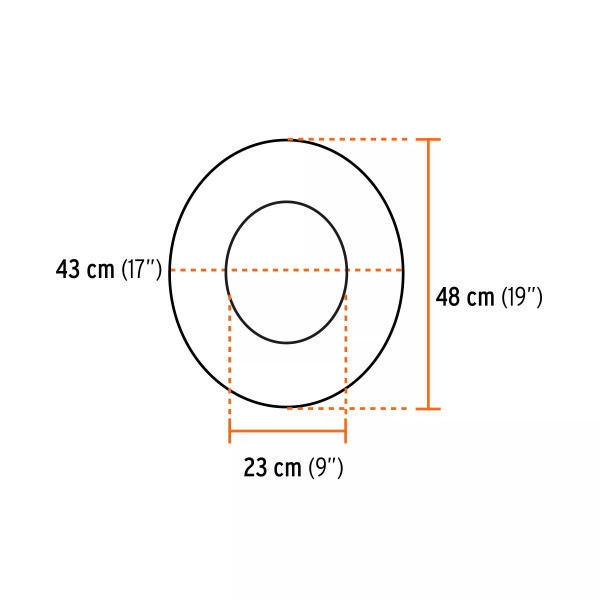 Protector Solar Plegable para Casco, Naranja con Reflejante | Ferreterias Ferretodo Guatemala