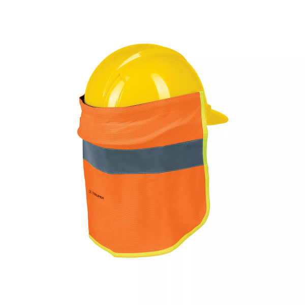 Cubrenuca para Casco, Naranja con Reflejante, Truper | Ferreterias Ferretodo Guatemala