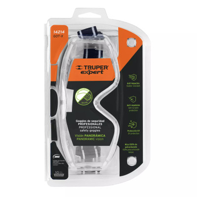 Goggles de Seguridad Profesionales, Antiempaño | Ferreterias Ferretodo Guatemala