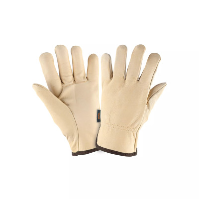 Guantes de Piel de Res Tipo Operador | Ferreterias Ferretodo Guatemala