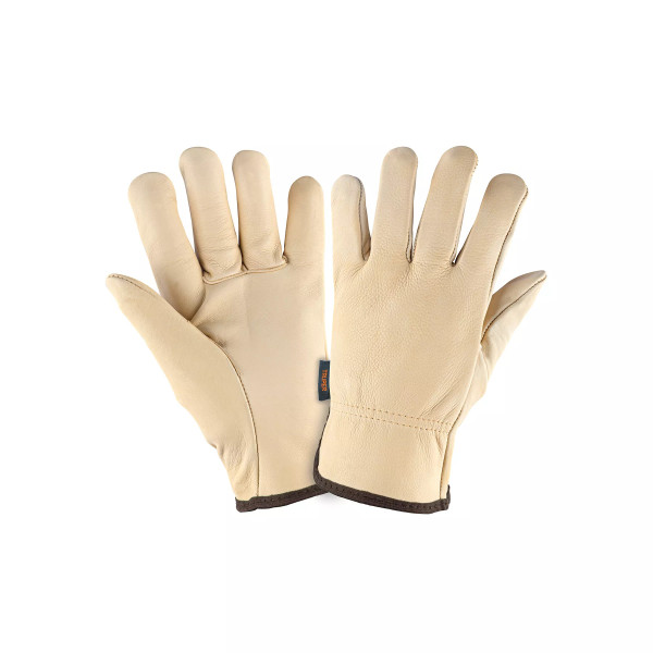 Guantes de Piel de Res Tipo Operador | Ferreterias Ferretodo Guatemala