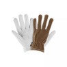 Guantes de Piel de Cabra con Dorso de Carnaza | Ferreterias Ferretodo Guatemala