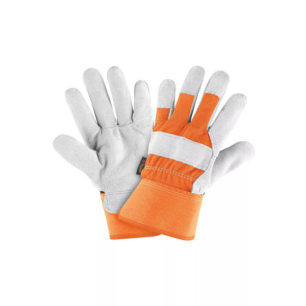 Guantes de Carnaza Y Loneta, Unitalla | Ferreterias Ferretodo Guatemala