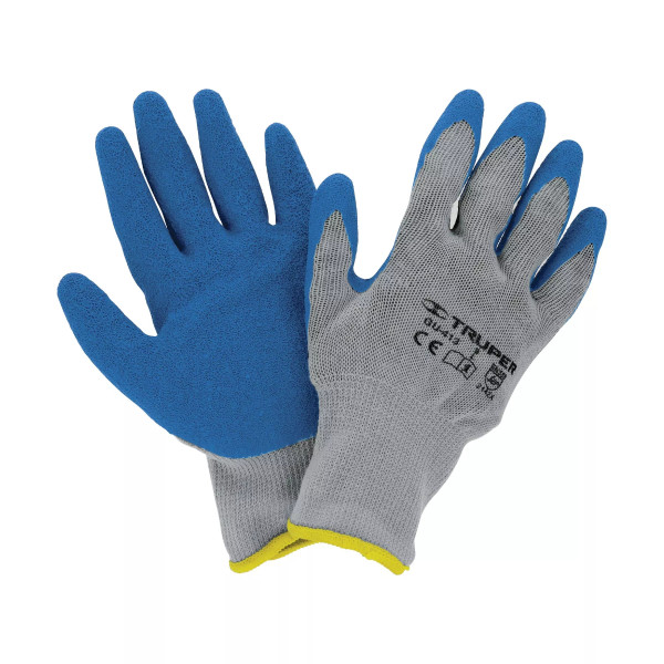 Guantes de Poliéster Recubiertos de Latex, G | Ferreterias Ferretodo Guatemala
