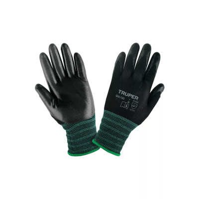 Guantes de Nylon Recubiertos de Nitrilo, M | Ferreterias Ferretodo Guatemala